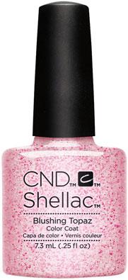Cnd Shellac Blushing Topaz .25 Fl Oz-Beauty Zone Nail Supply