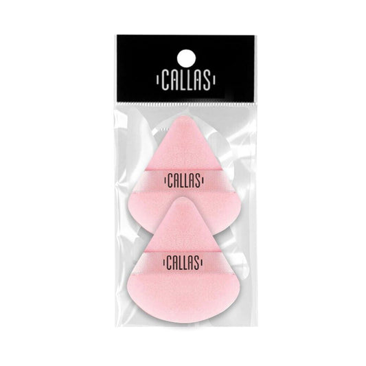 Callas Triangle Velour Puff 2 pcs