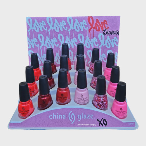 China Glaze Nail Polish Love & Kiss Collection 18 Bottles