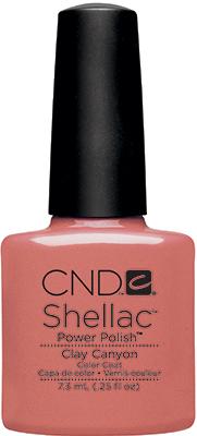 Cnd Shellac Clay Canyon .25 Fl Oz-Beauty Zone Nail Supply