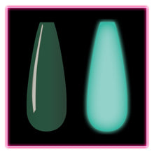 Load image into Gallery viewer, Kiara Sky Dip Glow Powder -DG115 Teal My Heart-Beauty Zone Nail Supply