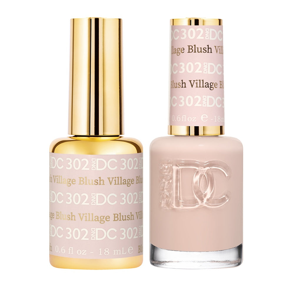 DND DC DUO Blush Village 0.5 oz #302