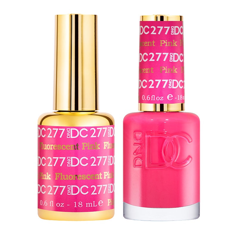 DND DC DUO Fluorescent Pink 0.5 oz #277