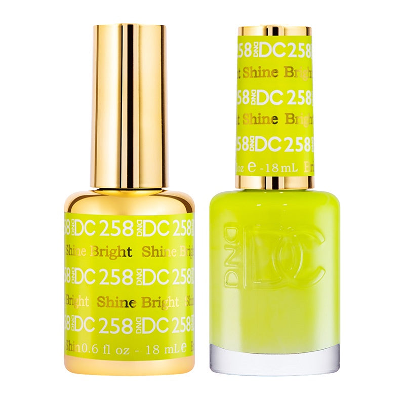 DND DC DUO Shine Bright 0.5 oz #258