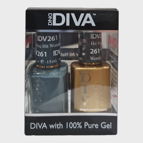 DND Diva Duo Gel & Lacquer 261 One Hit Wonder