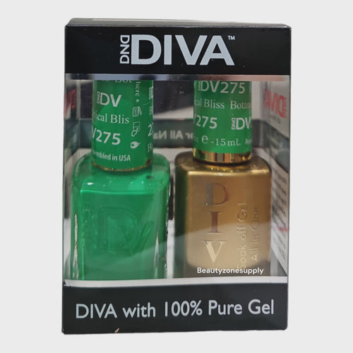 DND Diva Duo Gel & Lacquer 275 Botanical Bliss