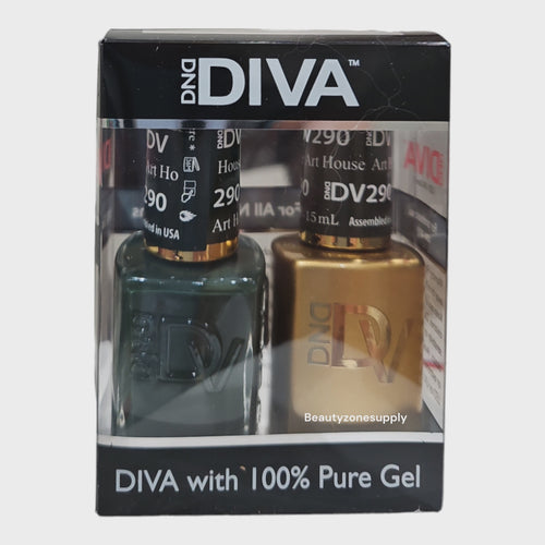 DND Diva Duo Gel & Lacquer 290 Art House