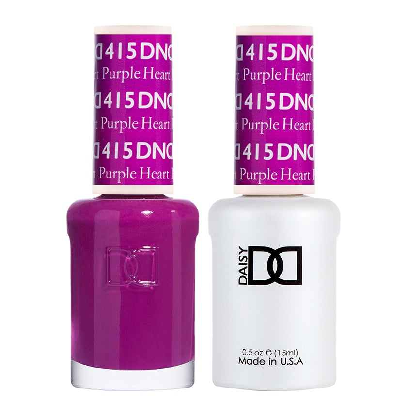 DND Duo Gel & Lacquer Purple Heart #415