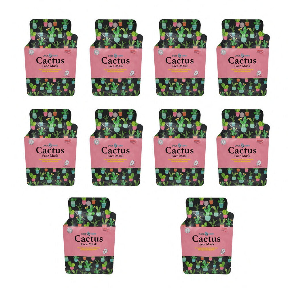 Dearderm Cactus FaceMask 10pcs