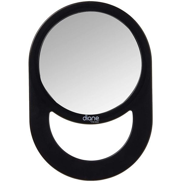 Diane Handle Mirror plastic Black #D1021