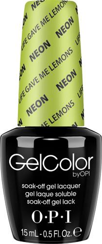 OPI GelColor Life Gave Me Lemons #GCN33-Beauty Zone Nail Supply