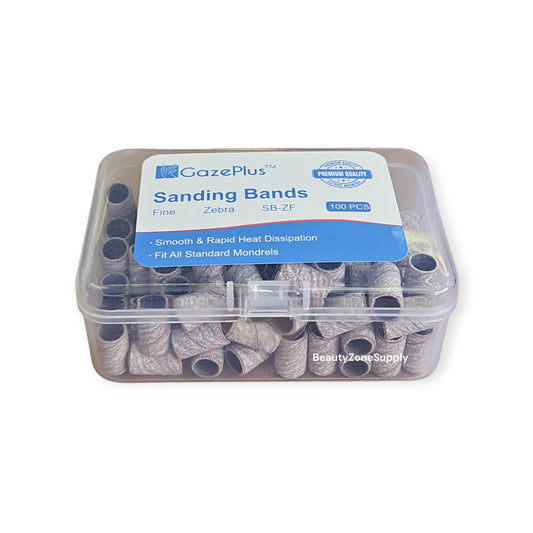 Gaze Plus Sanding Bands Zebra 100 ct