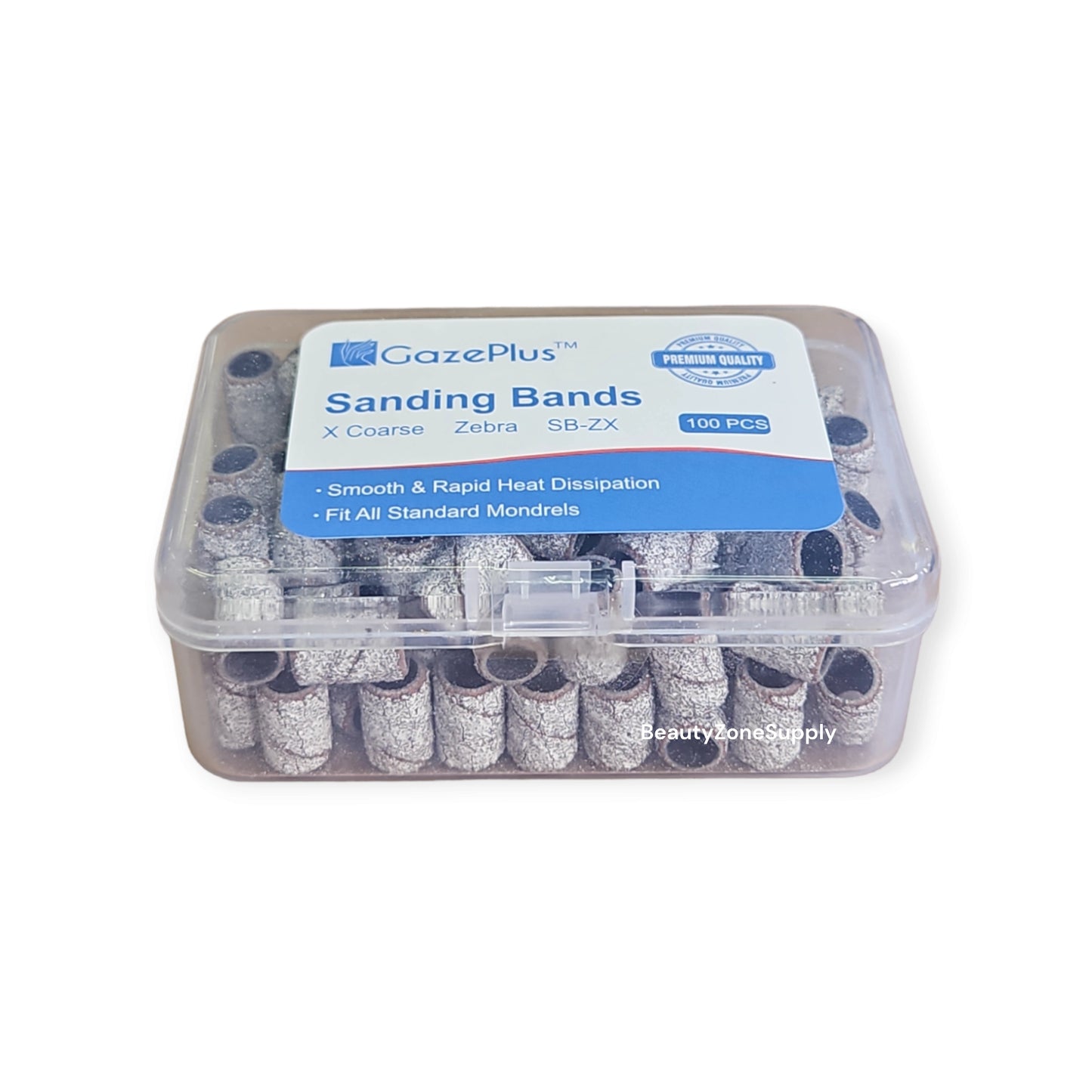 Gaze Plus Sanding Bands Zebra 100 ct