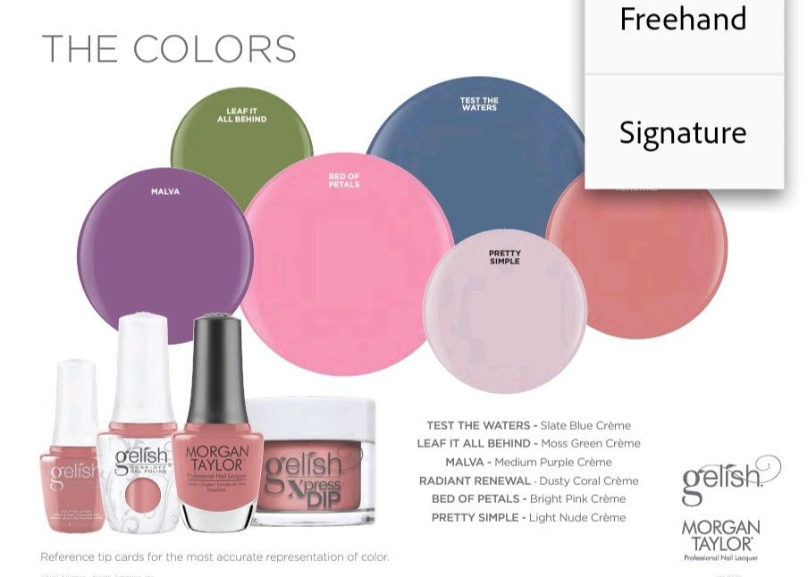 Harmony Gelish Soak Off Gel Polish Test The Waters 0.5Oz/15Ml #1110482