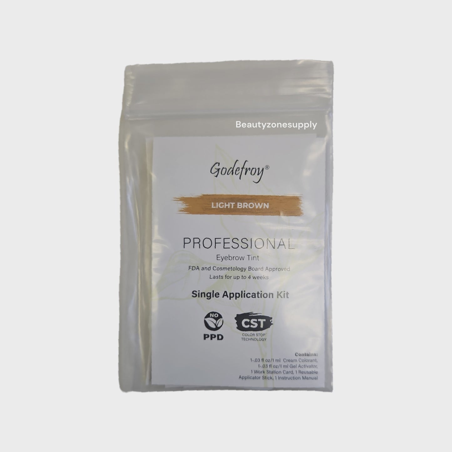 Godefroy 28 Day Mascara Single Light Brow 0.3 fl. oz/ 1mL