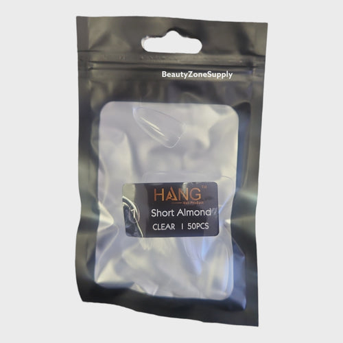 Hang Gel x Tips Almond Short 50 pc Refill Bag