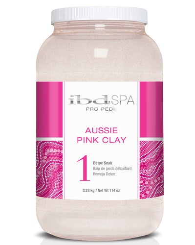 Ibd Spa Soak ‚Äì Aussie Pink Clay Detox Gallon-Beauty Zone Nail Supply