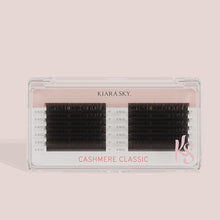 Load image into Gallery viewer, Kiara Sky Lash Extensions Cashmere Classic Thickness 0.15 Curl CC Length 16mm CLCC1516