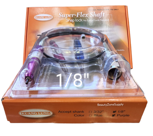Kl super flex shaft 1/8" Kl 288 Purple Slim Type