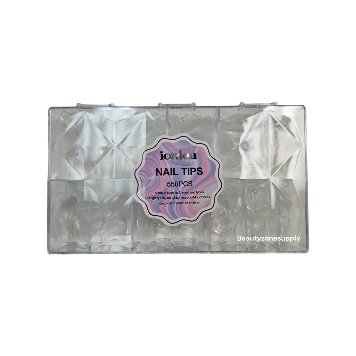 Monika Gel X Flex Gel Coffin Short Matte Nt5503 550 tips