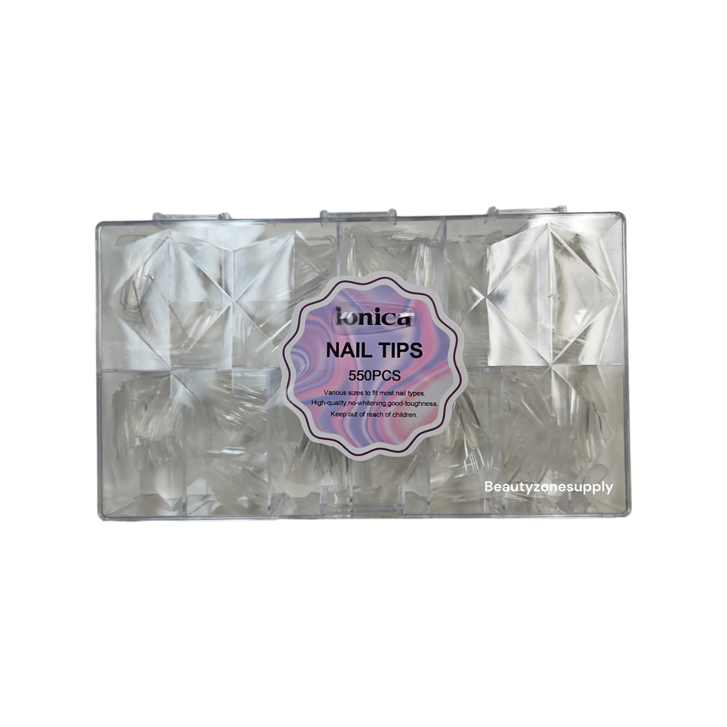 Monika Gel X Flex Gel Coffin Long Matte Nt5511 550 tips