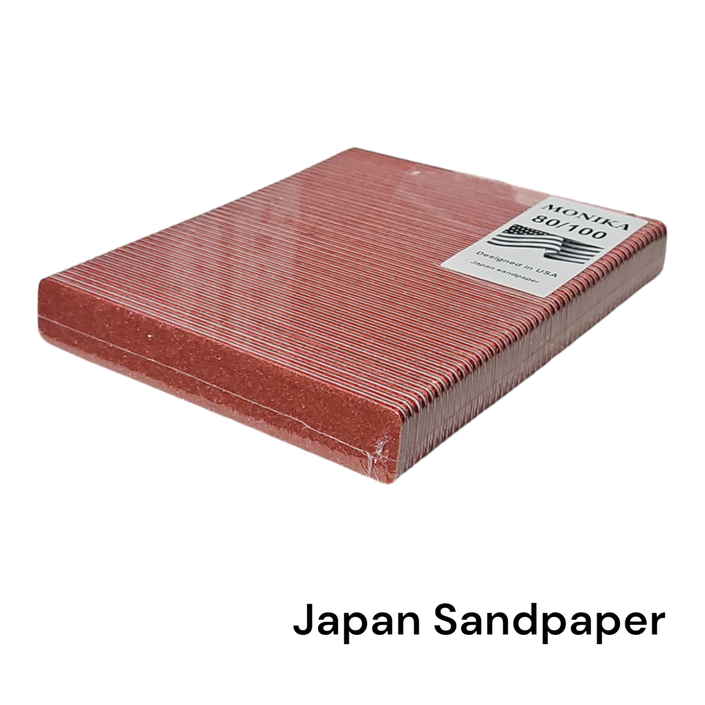 Monika Nail File Jumbo 80/100 Mylar 50 pc #MF21