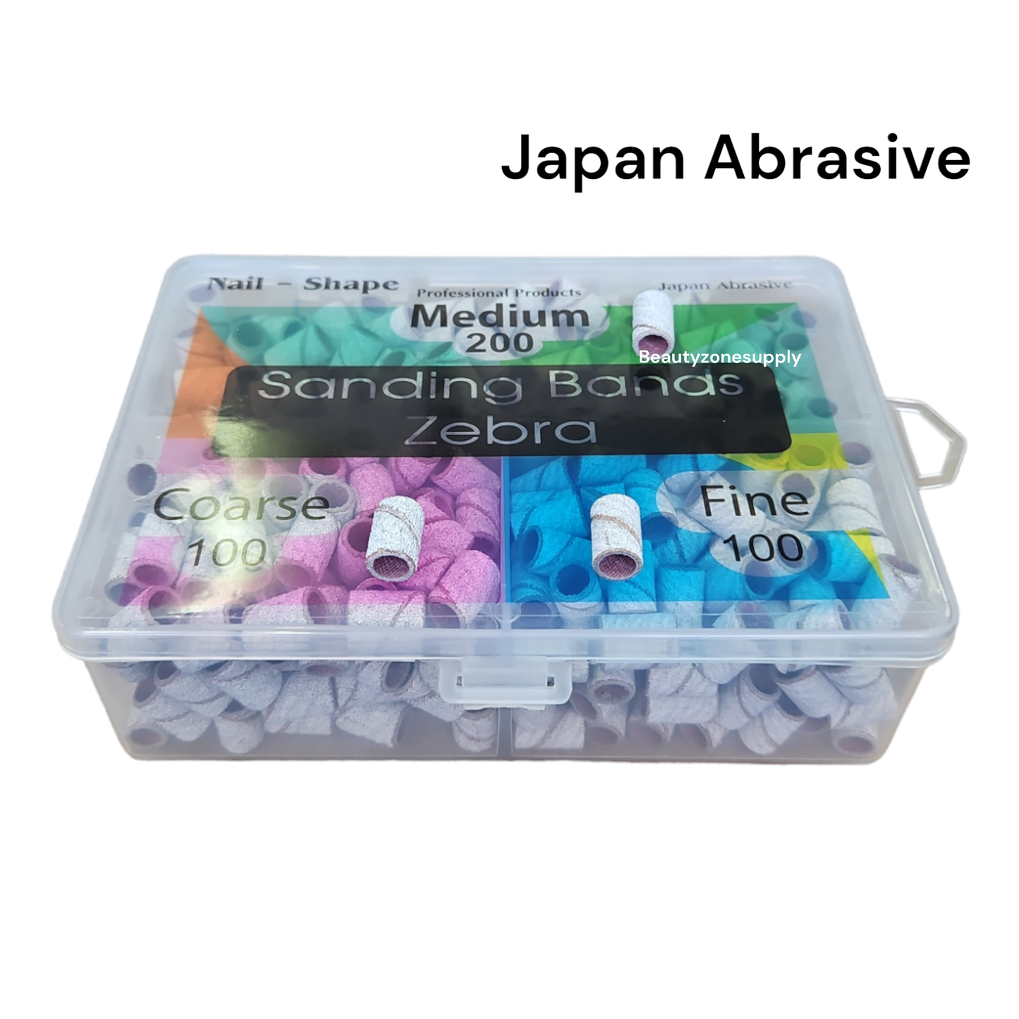 Monika Pro Sanding Band Zebra 400 pcs Box Mix