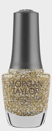 Morgan Taylor Nail Lacquer All That Glitters Is Gold 15 mL .5 fl oz #3110947