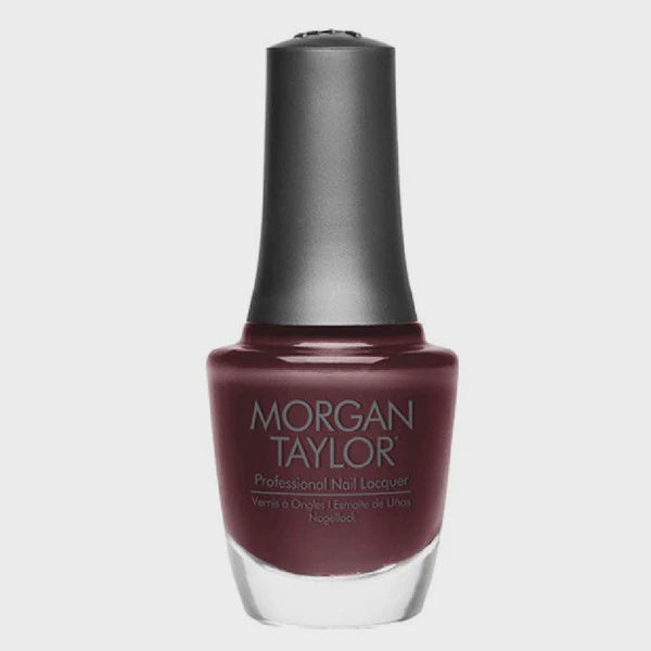Morgan Taylor Nail Lacquer Plum Tuckered Out 15 mL .5 fl oz #50184 ds