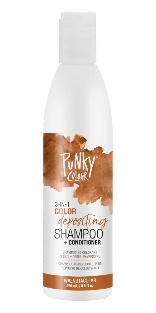 Punky Color Infused Shampoo Conditioner 3 in 1 Walnutacular 8.5oz