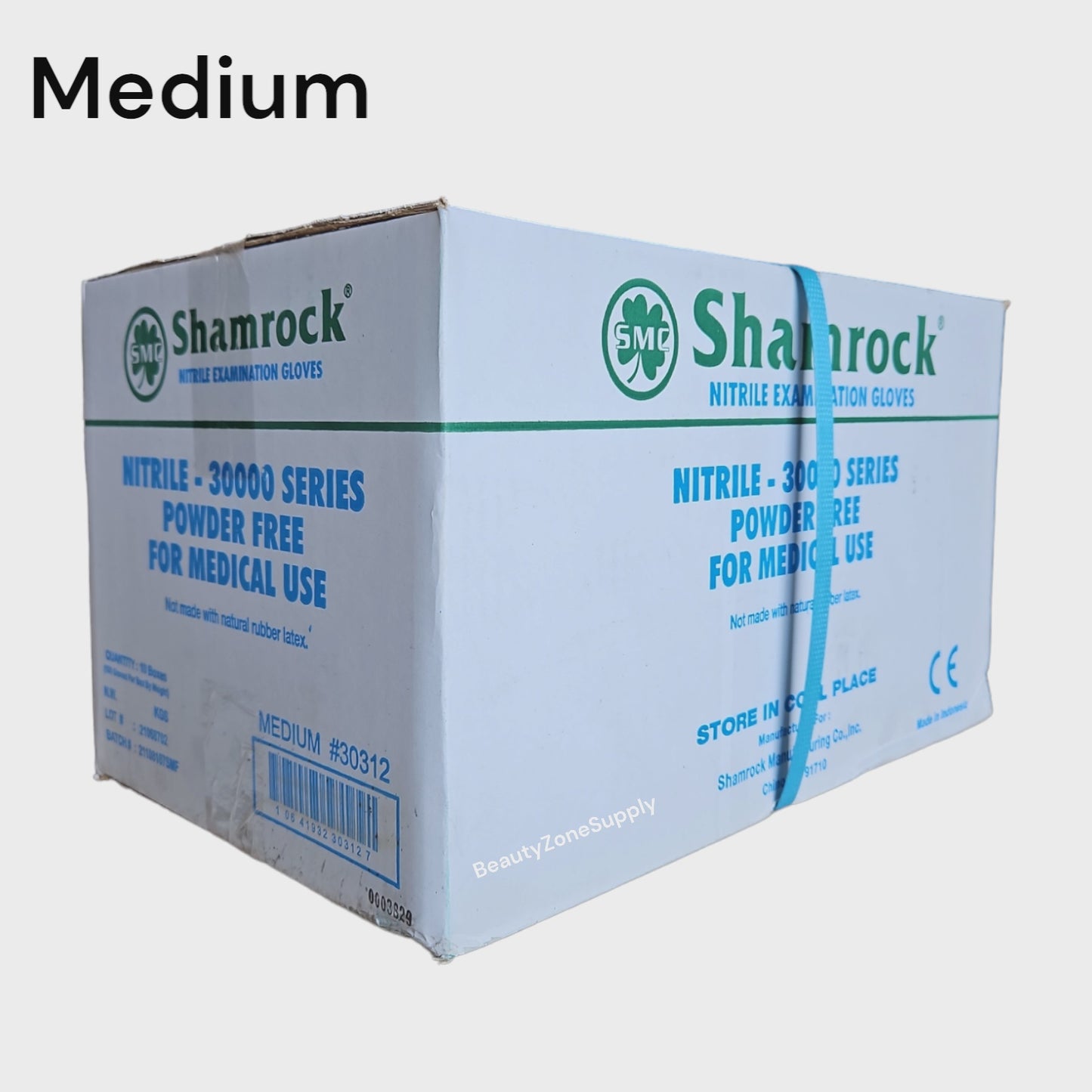 Shamrock Nitrile Exam Gloves Case 10 box