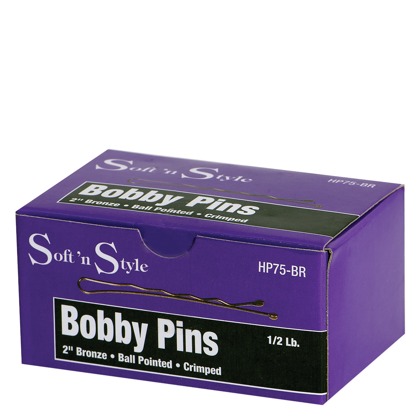 Soft & Style 2" Bobby Pin Bronze #Hp75-br