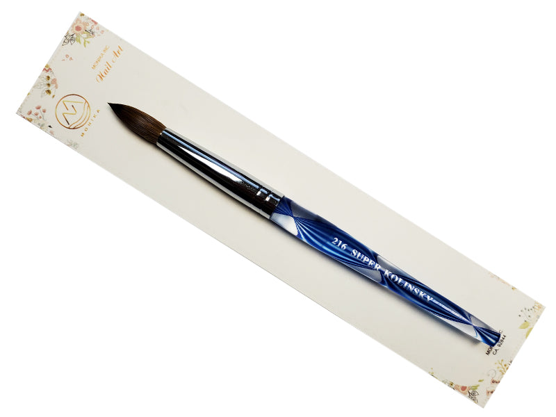 Spiral Nail Acrylic Brush Kolinsky Size 16-Beauty Zone Nail Supply
