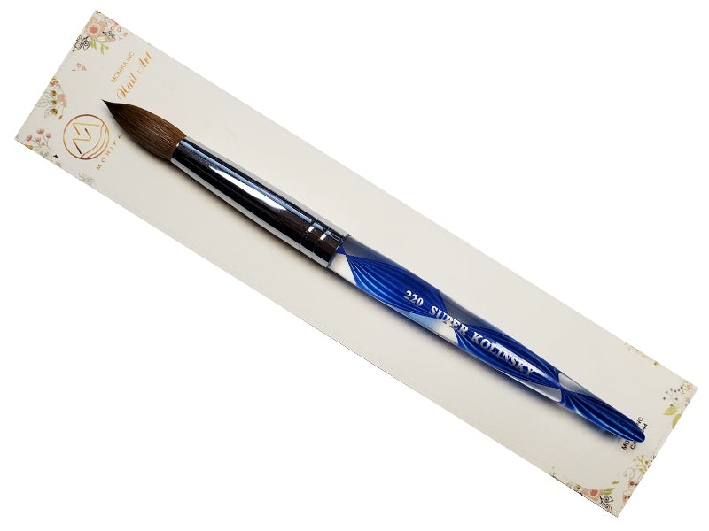 Spiral Nail Acrylic Brush Kolinsky Size 20-Beauty Zone Nail Supply
