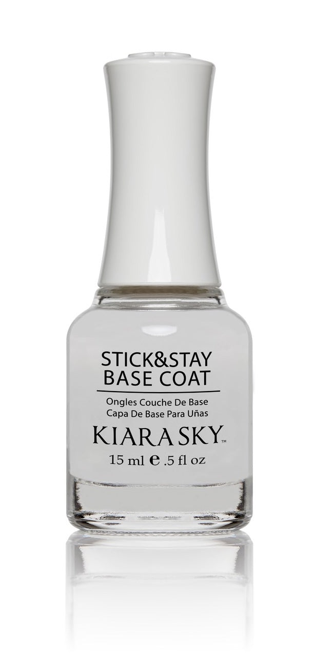 Kiara Sky Stick & Stay Base Coat 0.5 Oz-Beauty Zone Nail Supply