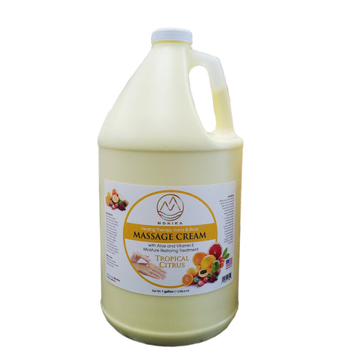 Monika lotion Tropical Citrus gallon-Beauty Zone Nail Supply