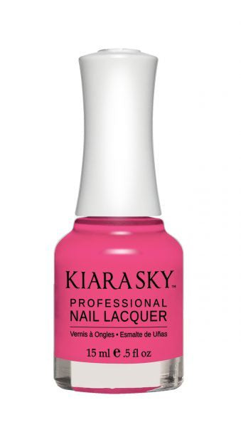 Kiara Sky Lacquer -N451 Pink Up The Pace-Beauty Zone Nail Supply