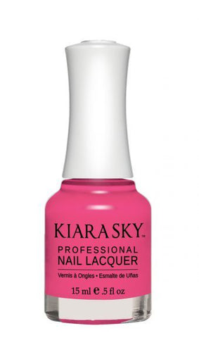 Kiara Sky Lacquer -N451 Pink Up The Pace-Beauty Zone Nail Supply