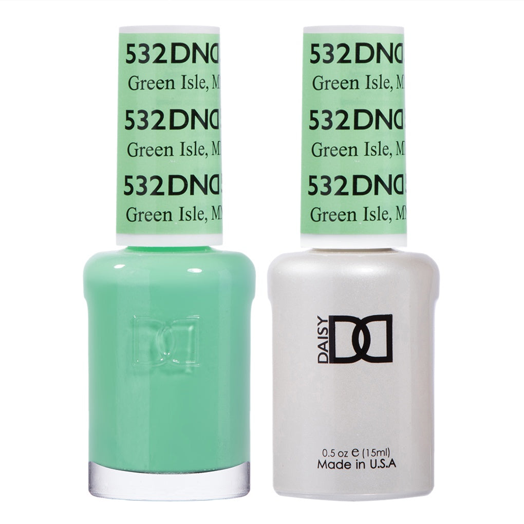DND Duo Gel & Lacquer Green Isle #532-Beauty Zone Nail Supply