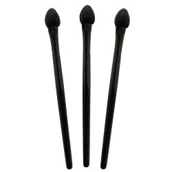 Long Handle Eyeshadow Applicators 25 pc fsc688-Beauty Zone Nail Supply