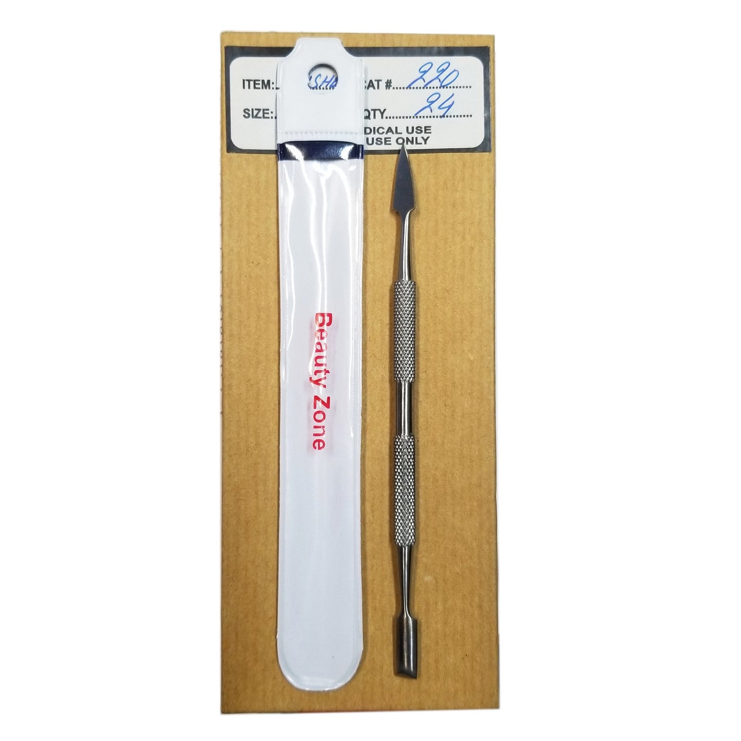 BeautyZone Cuticle Pusher Sm-220 - BeautyzoneNailSupply