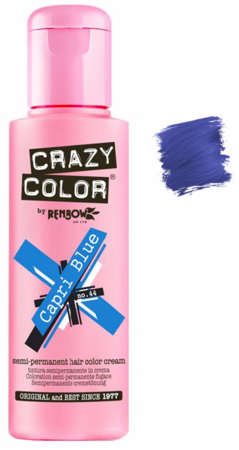 Crazy Color vibrant Shades -CC PRO 44 CAPRI BLUE 150ML-Beauty Zone Nail Supply