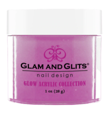 Glam & Glits Glow Acrylic (Cream) 1 oz Why So Flash-y - GL2044-Beauty Zone Nail Supply