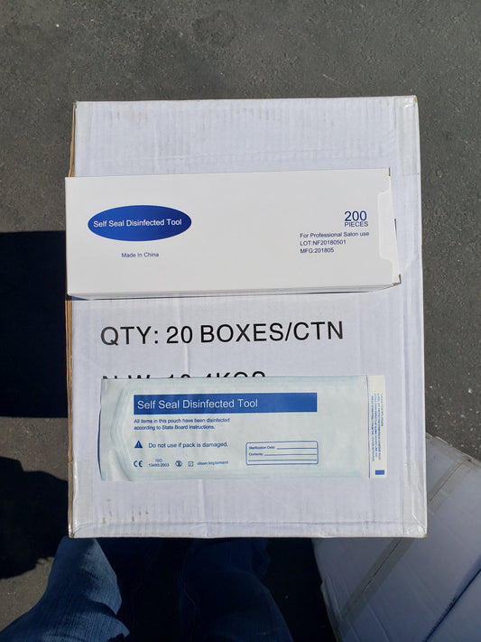 Self Seal Disinfected Pouch Tool (Case 20 Pack)