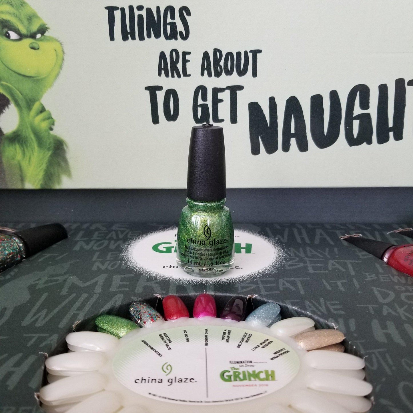 China Glaze Lacquer Grinchworth .5 oz #84326-Beauty Zone Nail Supply