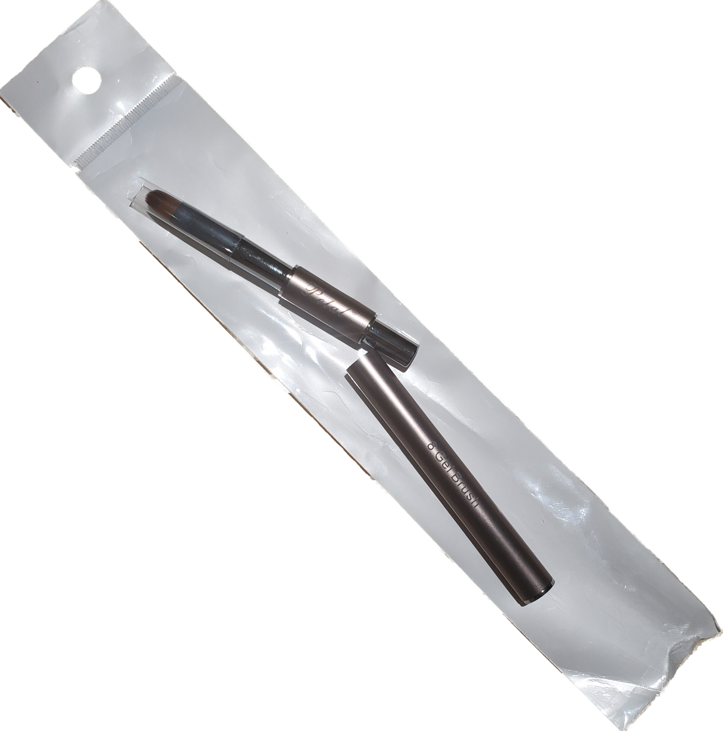 Petal gel brush with cap Brown size 8-Beauty Zone Nail Supply