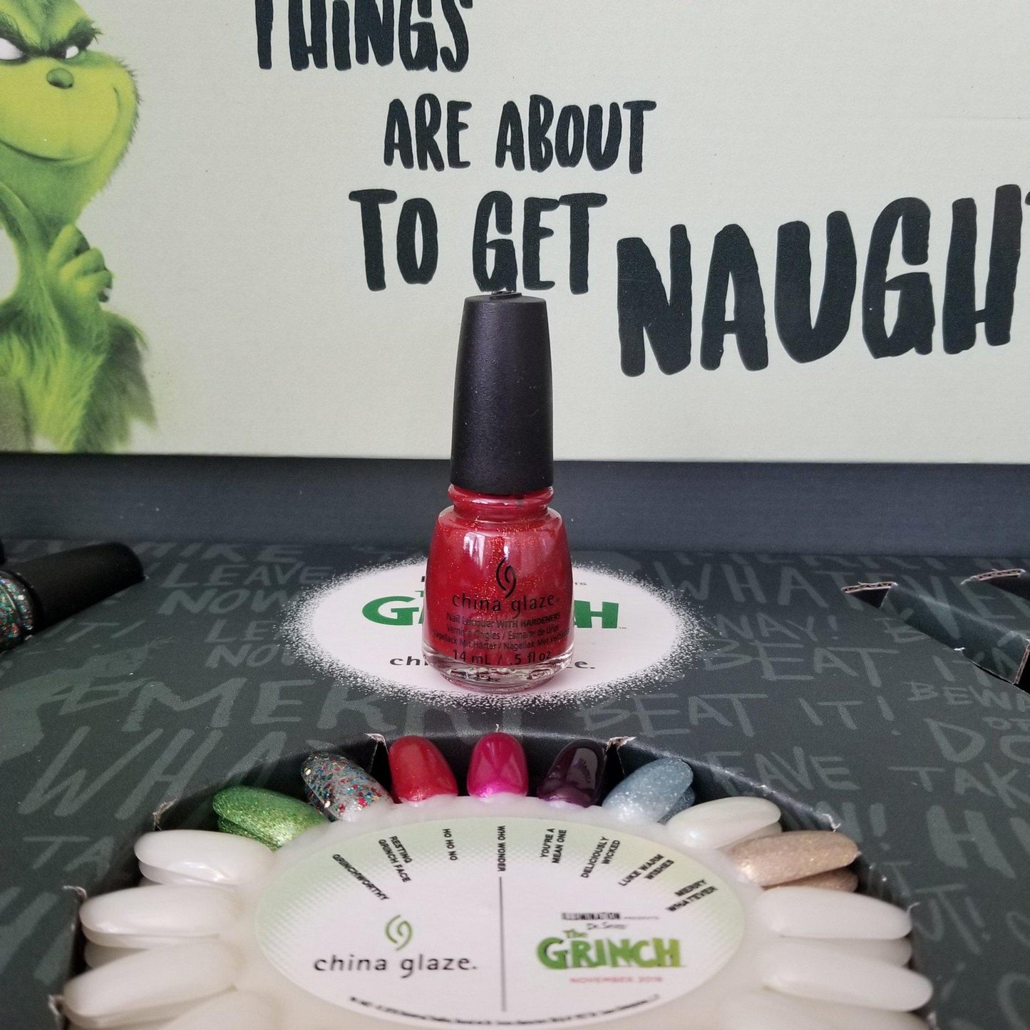 China Glaze Lacquer HO HO HO .5 OZ #84328-Beauty Zone Nail Supply