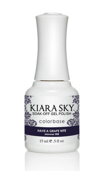 Kiara Sky Gel -G508 Have A Grape Nite-Beauty Zone Nail Supply