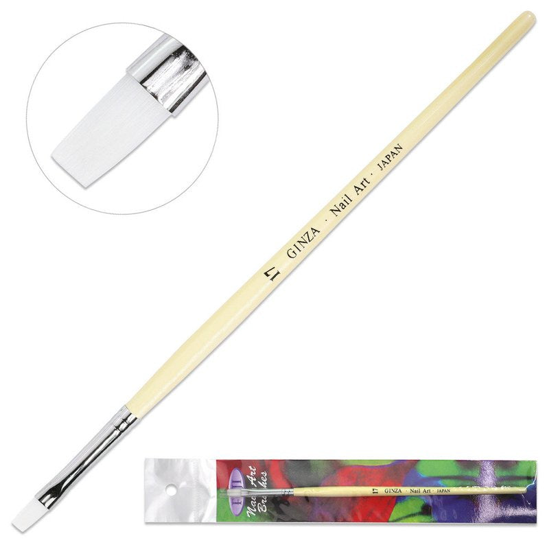Ginza Flat Gel Nail Art Brush #17