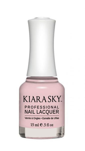 Kiara Sky Lacquer -N491 Pink Powderpuff-Beauty Zone Nail Supply